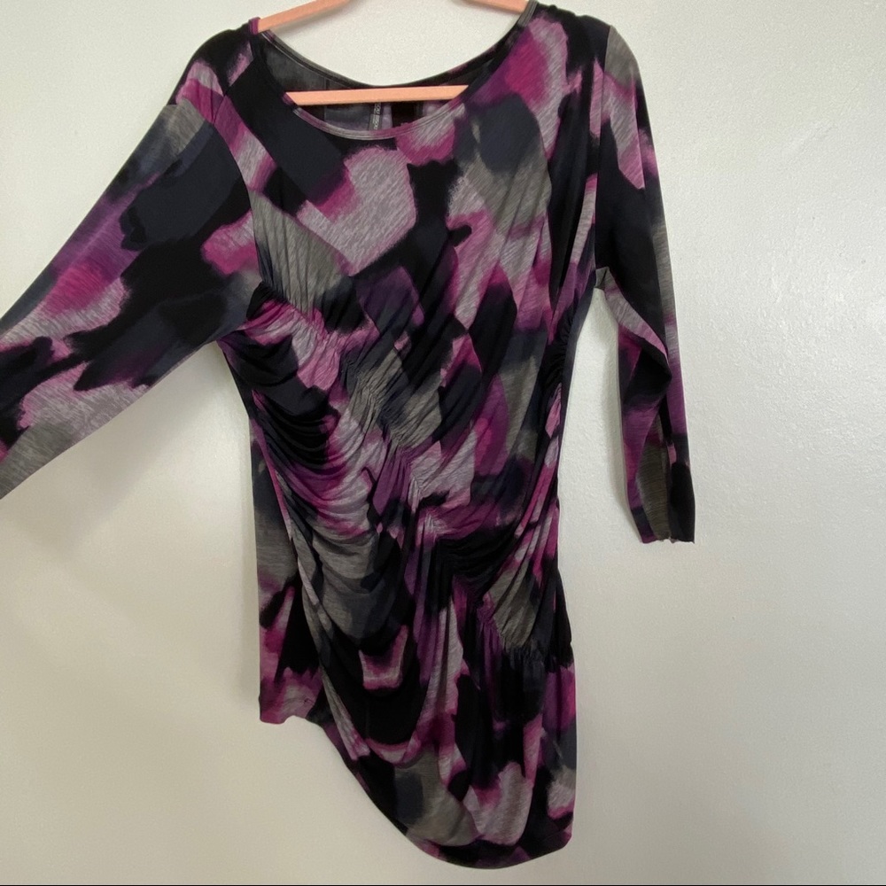 Assymetrical ruched top
